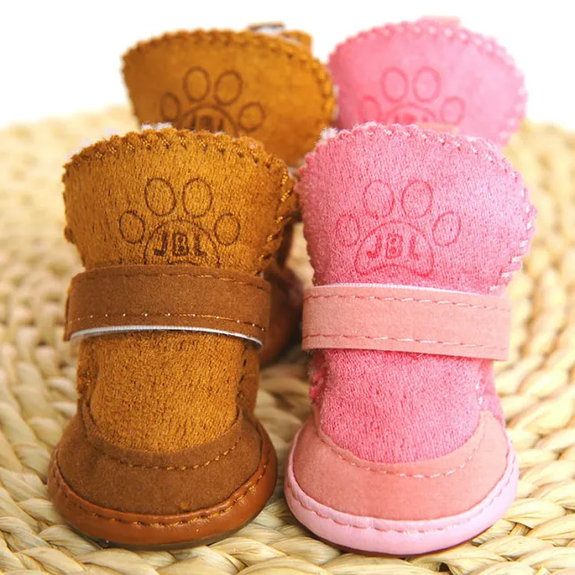 Dog snow boots teddy Coffee - Shop at LoveMi