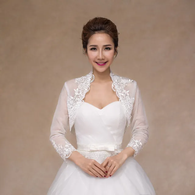 Lace bridal jacket White - Shop at LoveMi