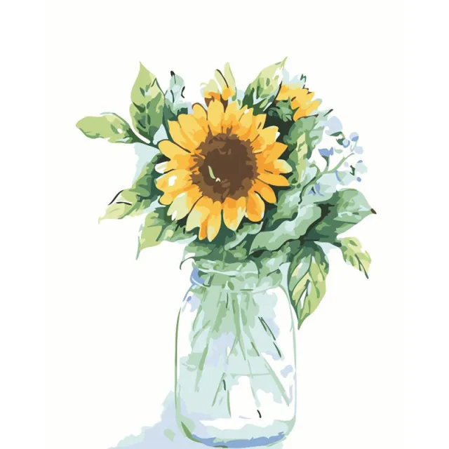 Bottle of sunflower oil painting No Frame - Shop at LoveMi