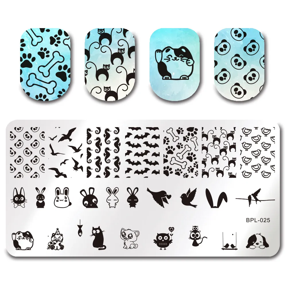 Nail Print Plate Painting Tool Steel Seal