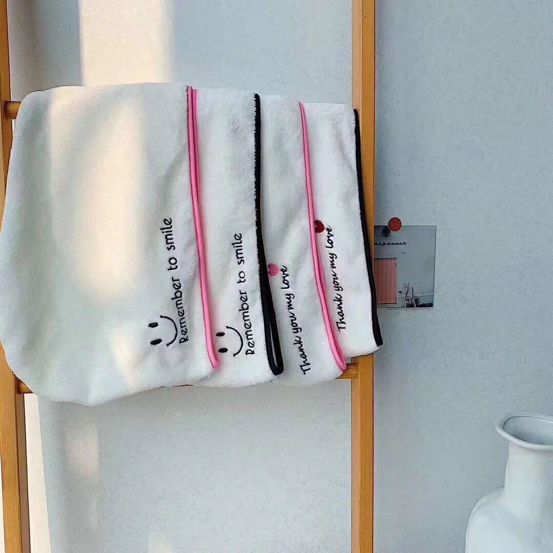 Dry hair cap female super absorbent and quick-drying hood