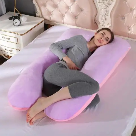 Sleeping Support Pillow for Pregnant Women U Shape Maternity