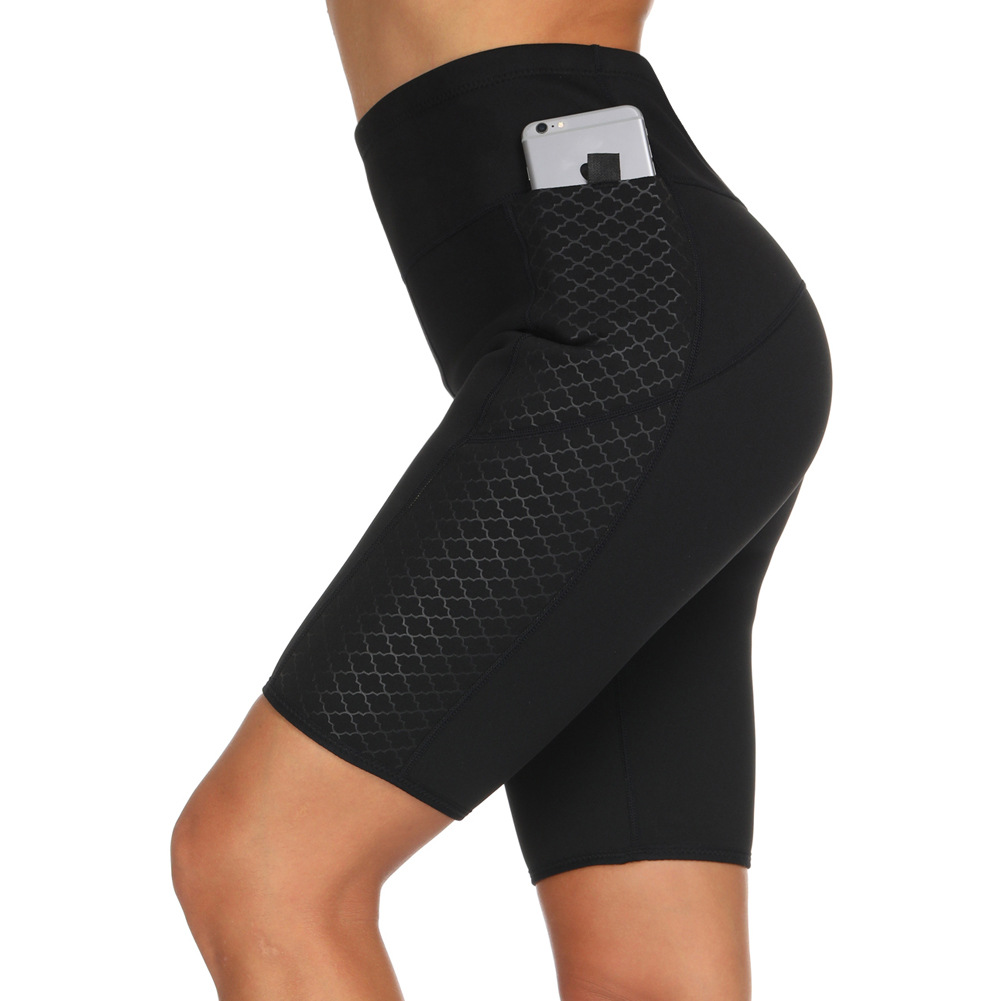 Neoprene body shaping pants Black - Shop at LoveMi