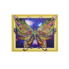 Magical Butterfly Special Shape Diamond Painting DIY - No Frame - View 1