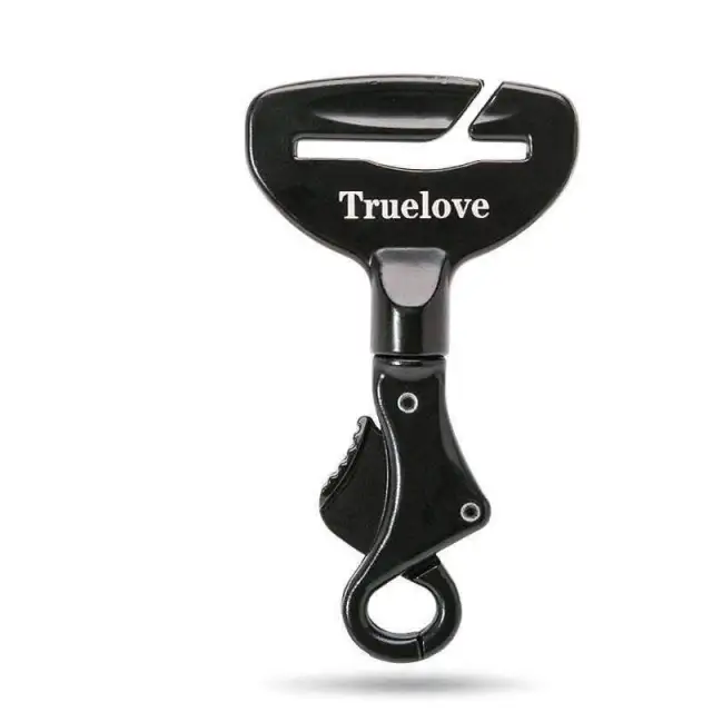 Pet Car Safety Buckle Car Accessories Holder Black - Shop at LoveMi