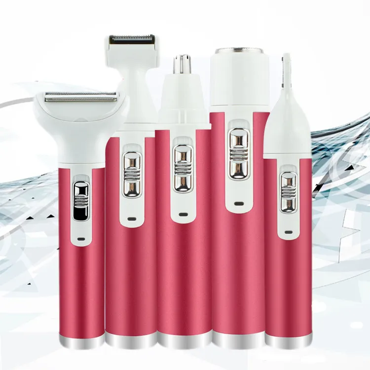 Multifunctional lady shaver - Rose Red