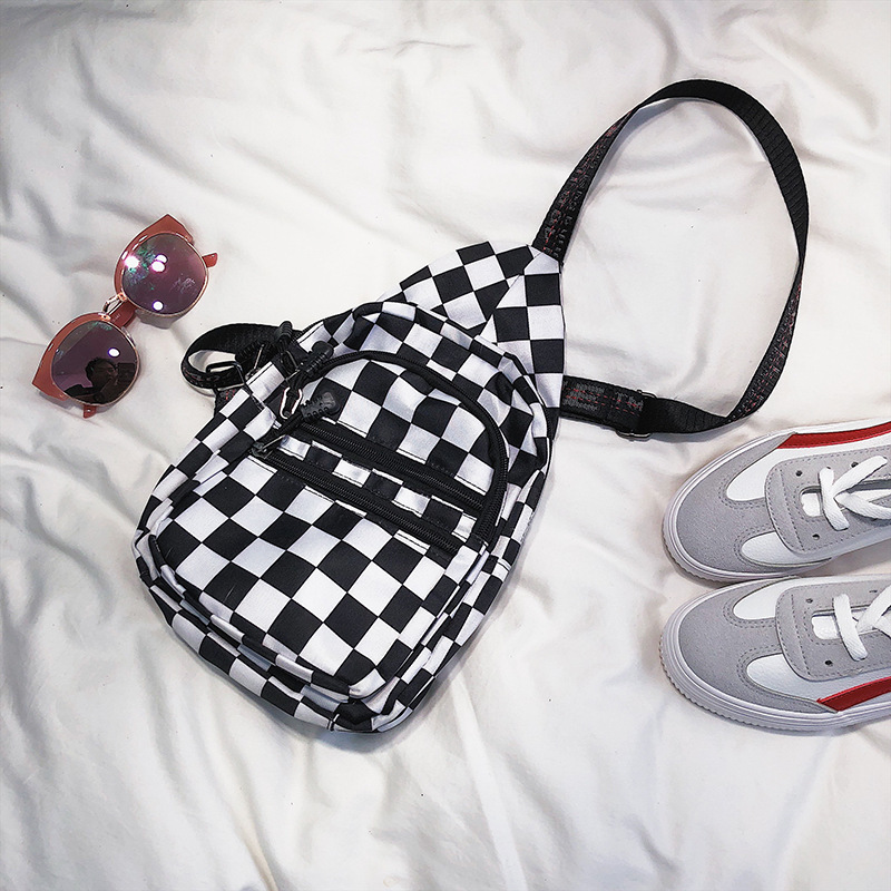 Checkered Sling Bag