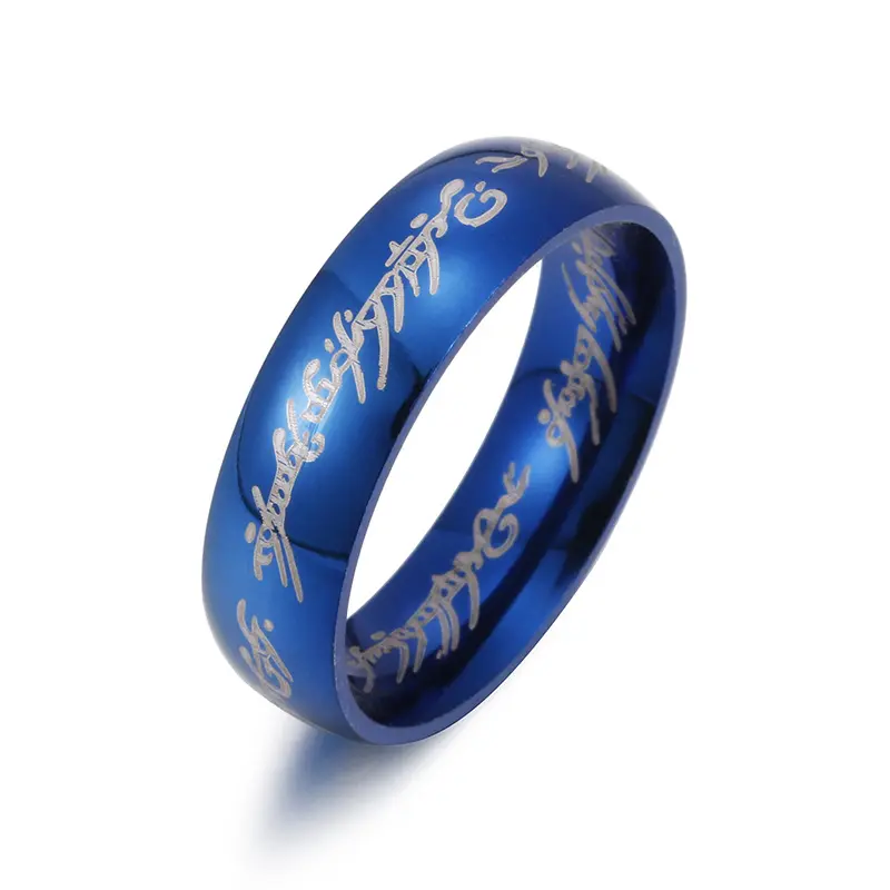 Titanium Steel Ring Men's