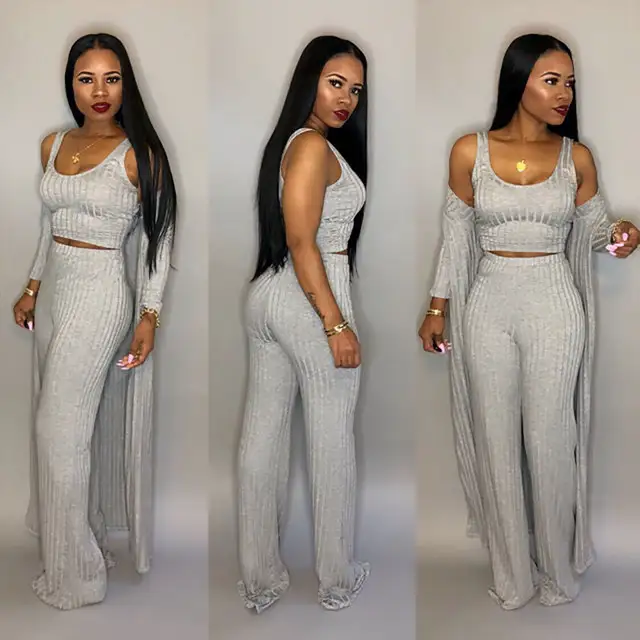 sexy suit autumn long sleeve vests pants coat