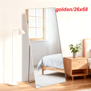 Rectangle Full Length Mirror, Full Body Standing Mirror Floor Mirrors