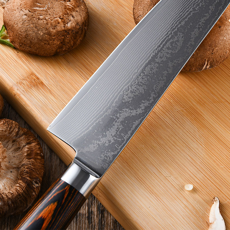 Title 5, Foreign Trade Damascus Steel Chef Knife