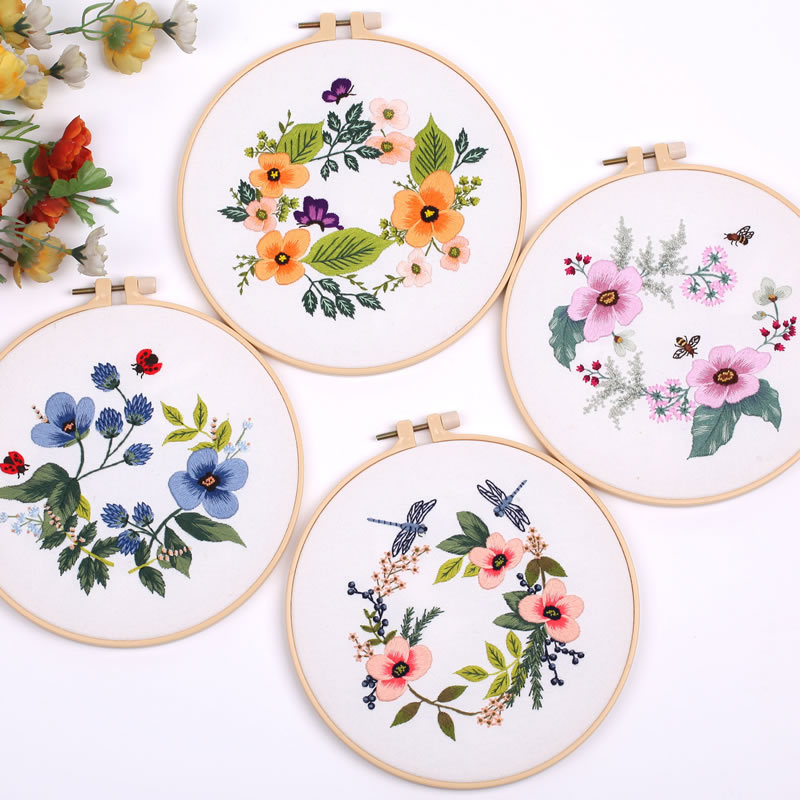 Embroidery DIY Material Pack Semi-Finished Kit — image 1