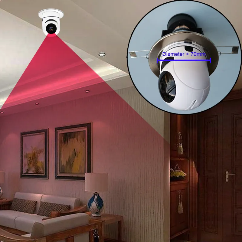 Bulb Shaking Head Machine Yilot APP Wireless WIFI Camera Home Security Monitoring – image 2