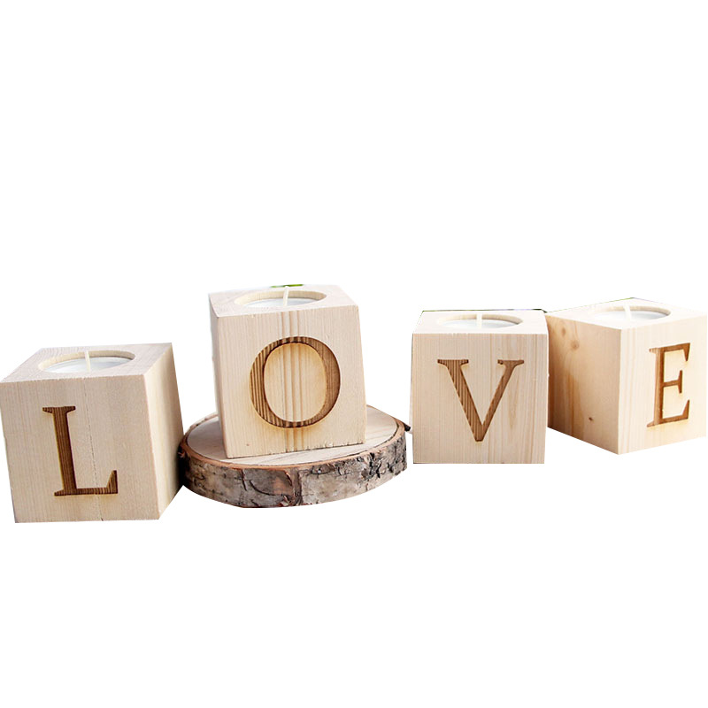 Simple Modern Romantic Creative Gift Candlestick - 3