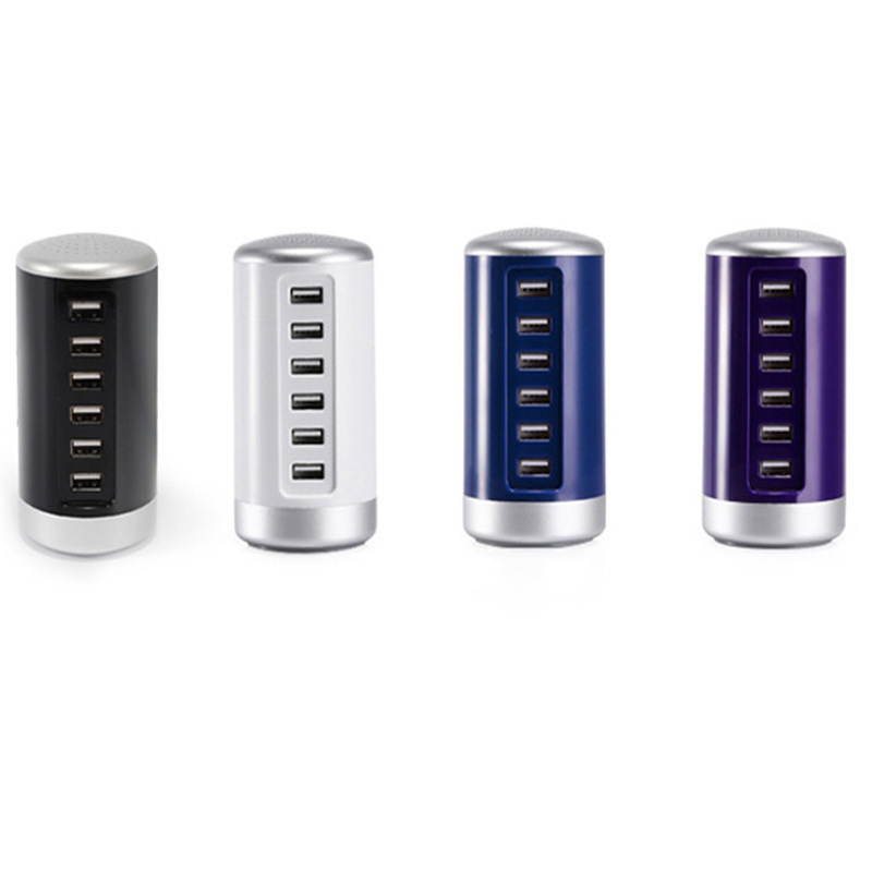 USB C lading stasjon med 6Ports Mobile Phone lader - Miniatyr 6