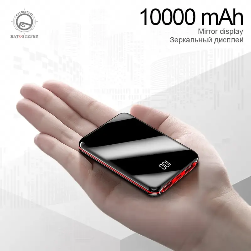 Power Bank External Battery 8W Quick Charge Powerbank Portable