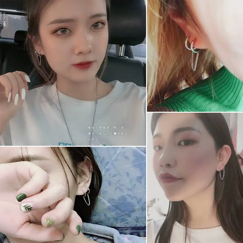 S925 silver earrings