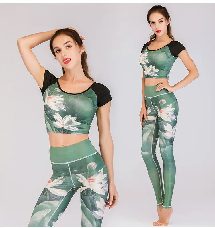 Women's Yoga Suits Outfits Sport Suits Fitness Yoga Running Athletic Tracksuits