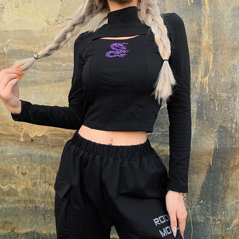 Dragon Print Short Sleeve T-Shirt