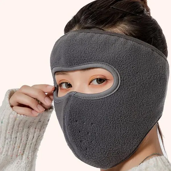 Autumn and winter dust masks breathable warm and cold Gray - Shop at LoveMi