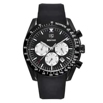 Waterproof men's quartz watch