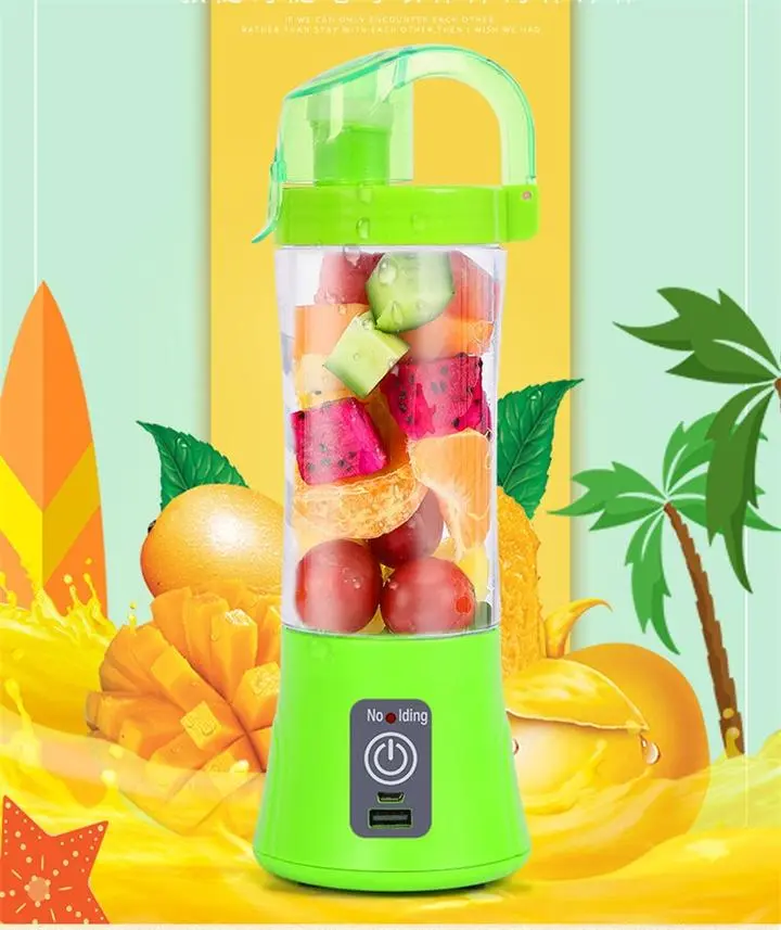 Portable Electric Fruit Juicer Handheld Smoothie Maker Blender USB Rechargeable Mini Juice Cup – image 3