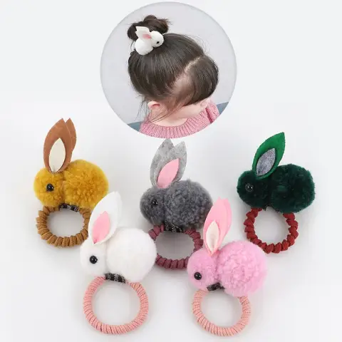 Hair Ball Rabbit Ring