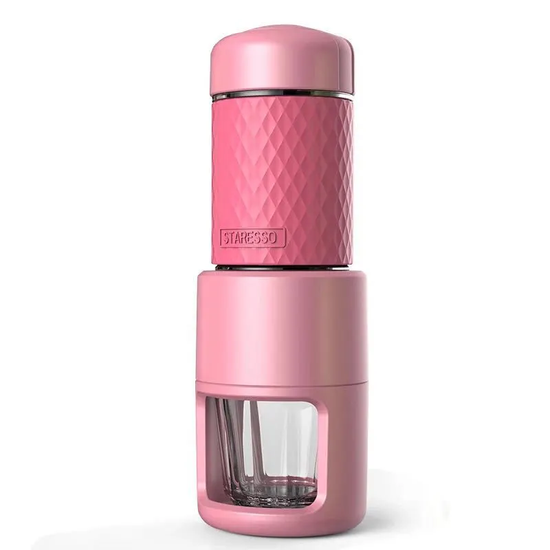 Portable Manual Espresso Coffee Machine - Red