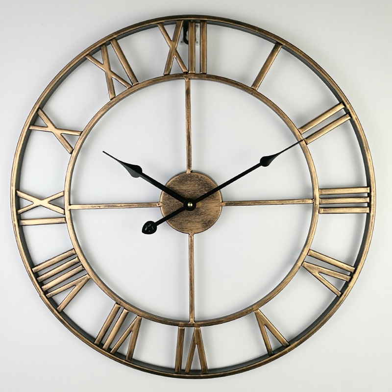 Silent Metal Wall Clock, picture 5 of 6