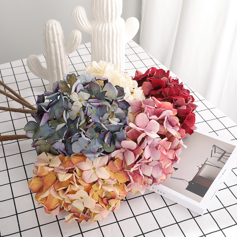 Artificial hydrangea fake bouquet