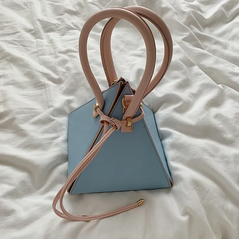 Triangle bag - Blue