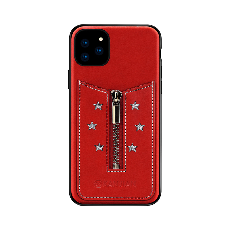 Zipper phone case – Red, IPhone11 pro max