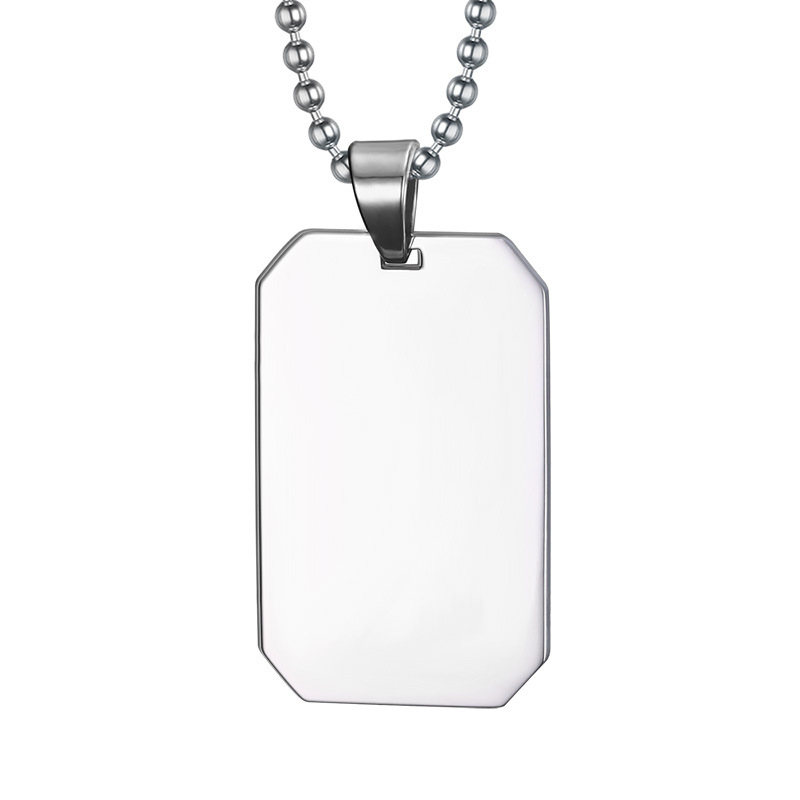 Stainless steel pendant Silver - Shop at LoveMi