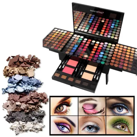 180 Colors Eyes Shadow Blush Set Personalized Piano-shaped Makeup