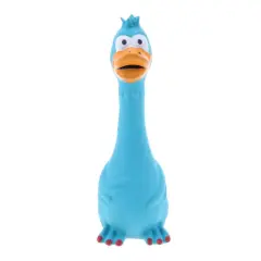 Dog Screaming Chicken Sounding Toy Bite Resistant Toys - Blue - View 1