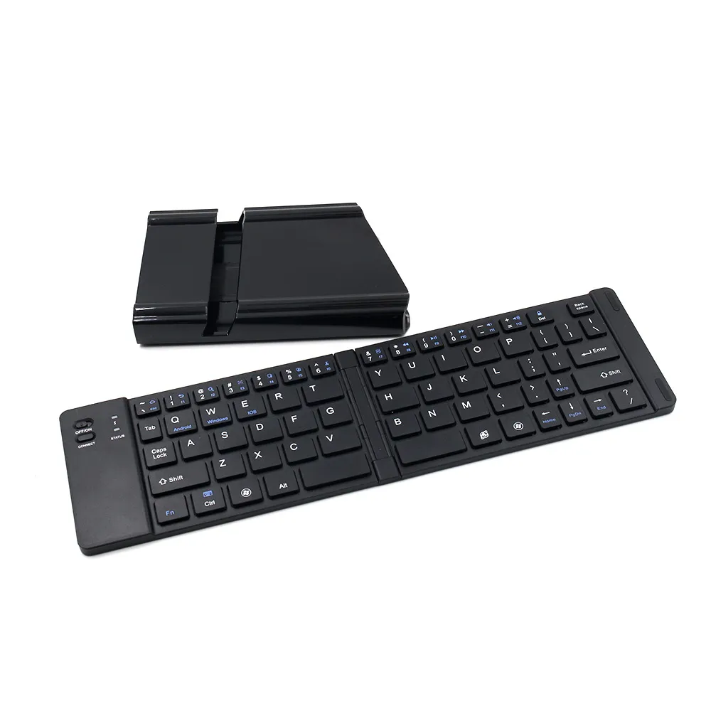 Folding Metal Bluetooth Foldable Keyboard Mini Bluetooth Wireless – image 6