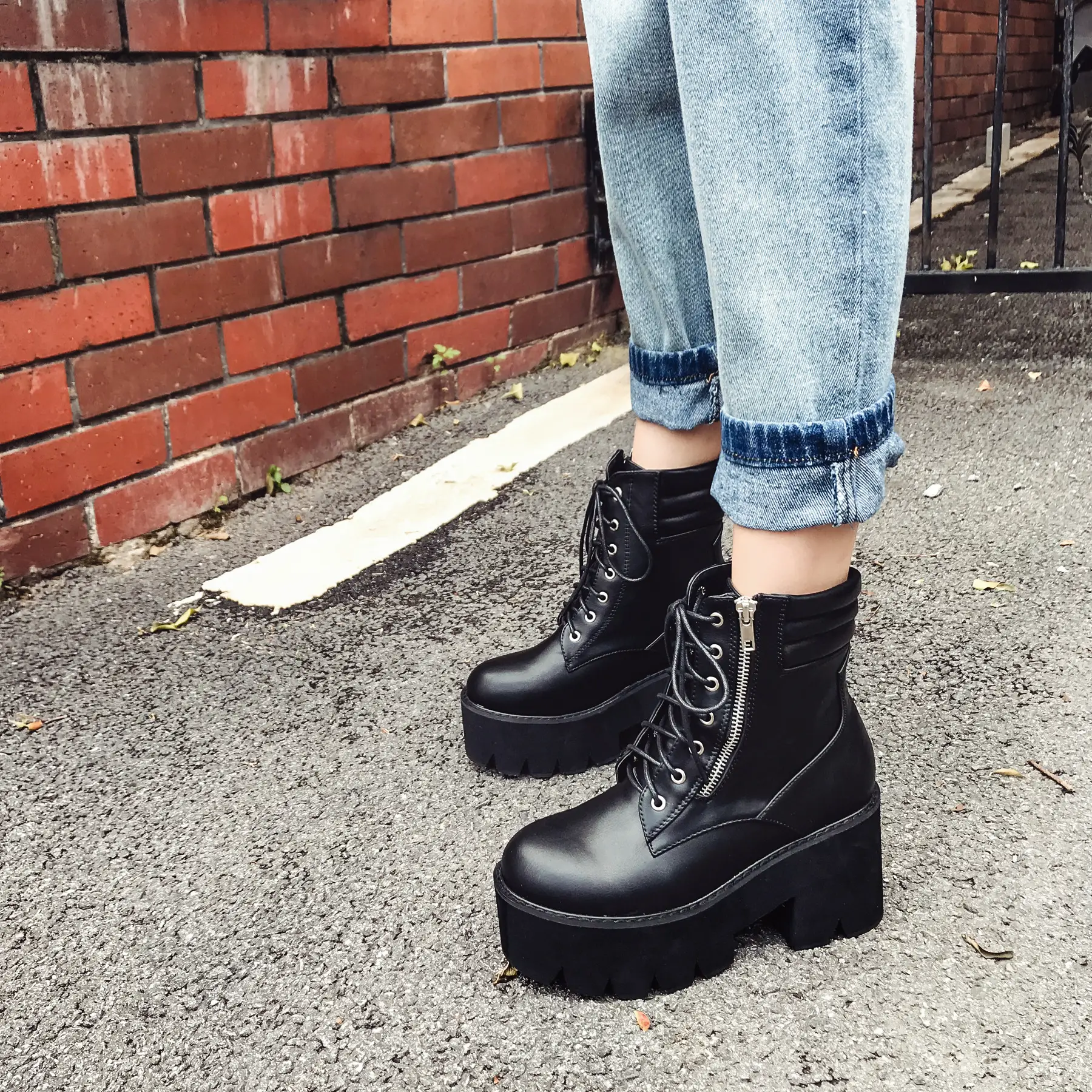 Rough Martin boots
