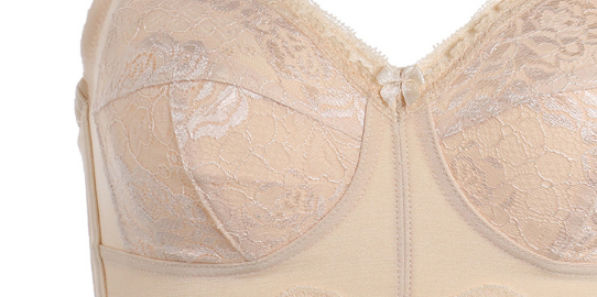 Title 3, Ultra-thin rimless breathable nursing bra