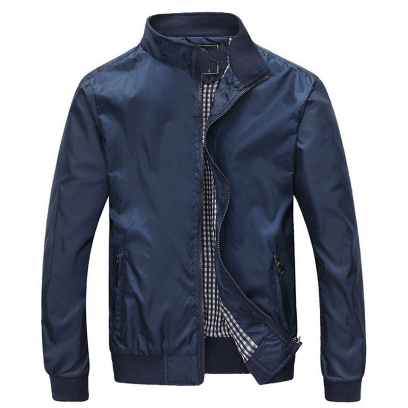 Men's Slim Thin Autumn Collar Jacket