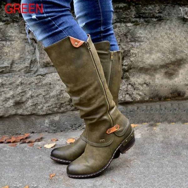 Knight boots Green - Shop at LoveMi