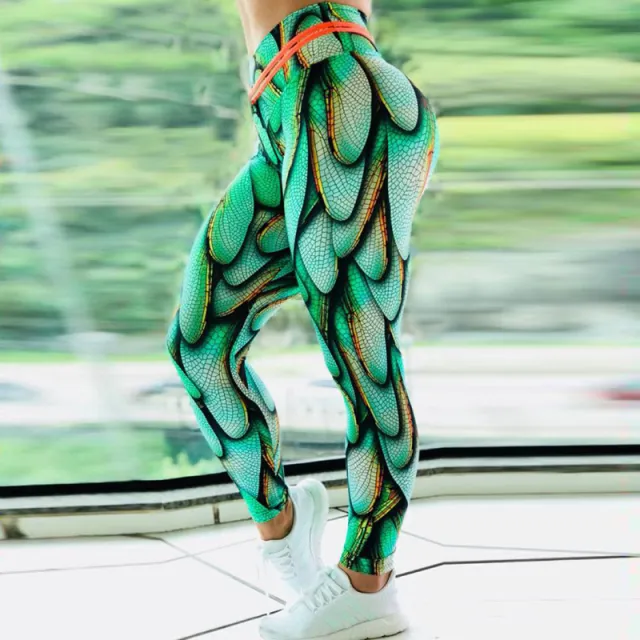 Tight yoga leggings Green - Shop at LoveMi
