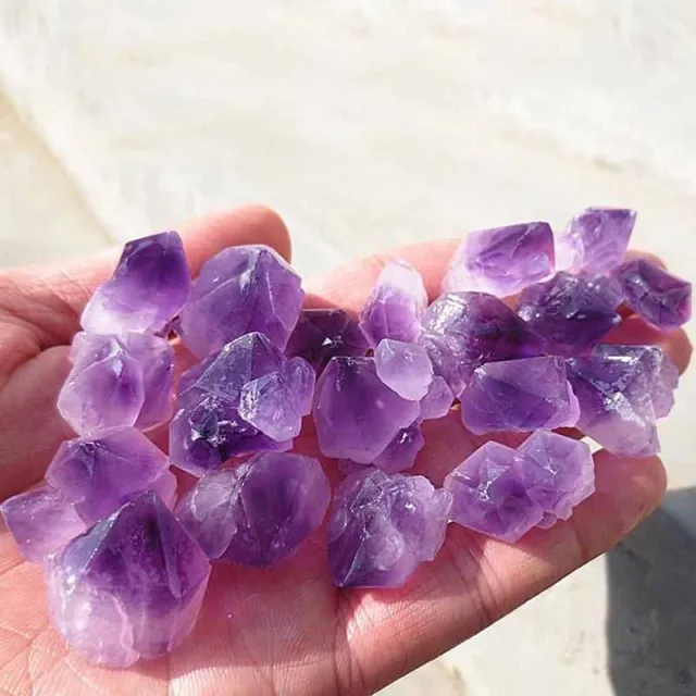 Natural amethyst handmade pendant Q10Pcs - Shop at LoveMi