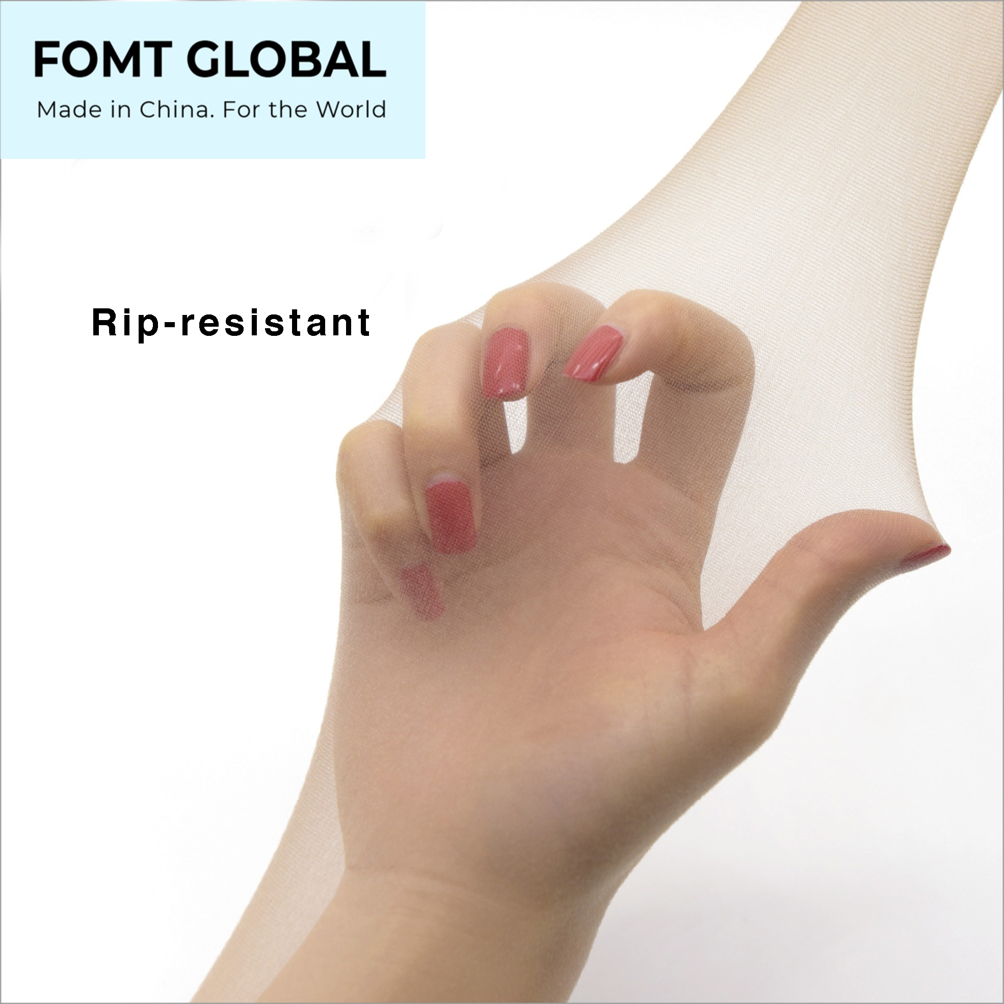 Female transparent 15D pantyhose