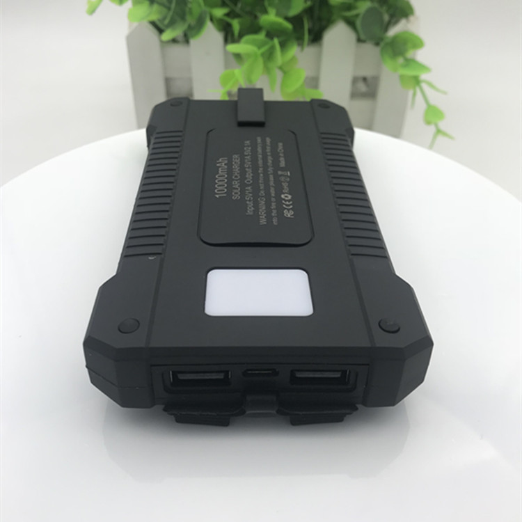 Compatible WithApple, Outdoor Solar Power Bank Battery ForIphone Charge - Image 2