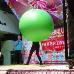 Large Balloon Latex Thickened Material Professional Performer Drill Balloon Magic Ball - Green - View 1
