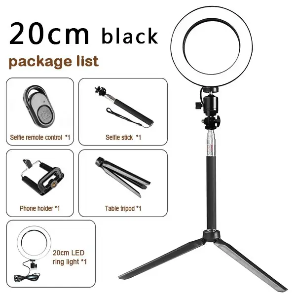 Compatible with Apple, Tripod Fill Light Live