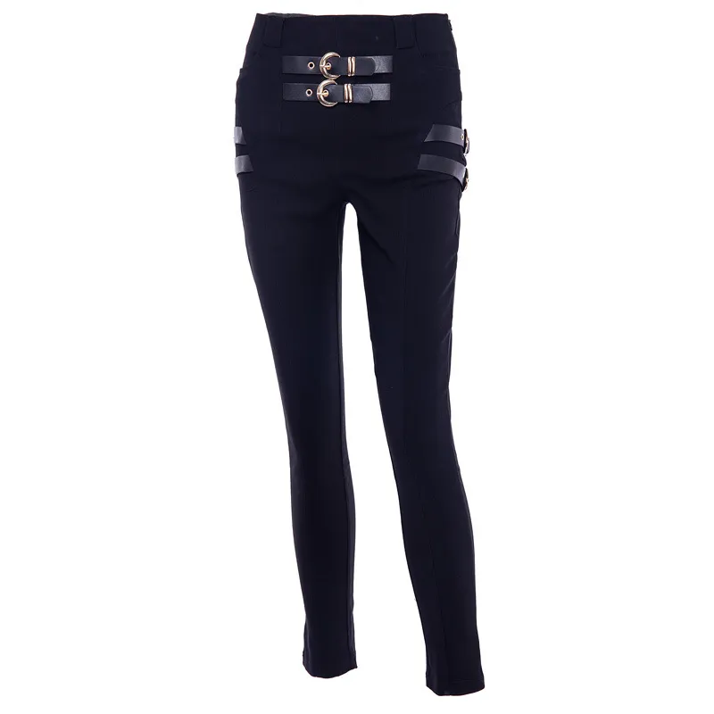 Belt BF wind pants - Black