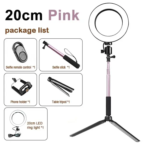Compatible with Apple, Tripod Fill Light Live