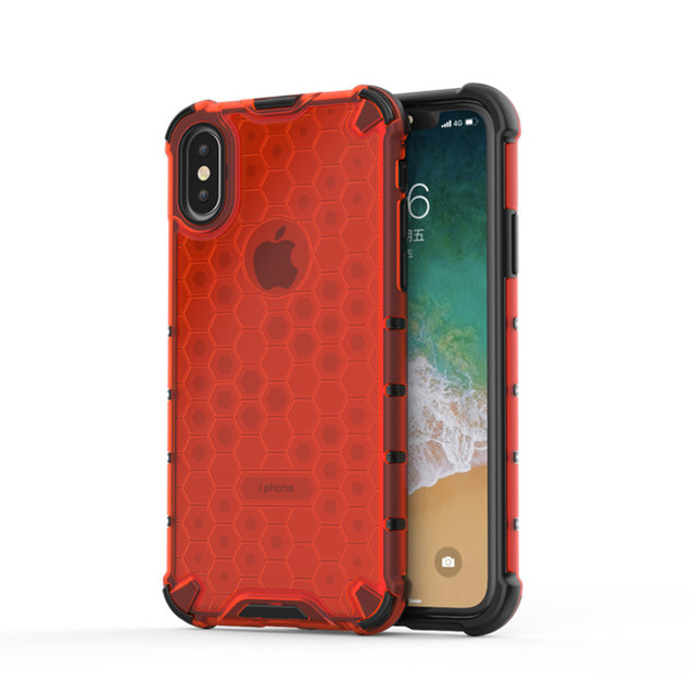 Suitable For IPhone SE3 Honeycomb Fall Protection Case - Image 13
