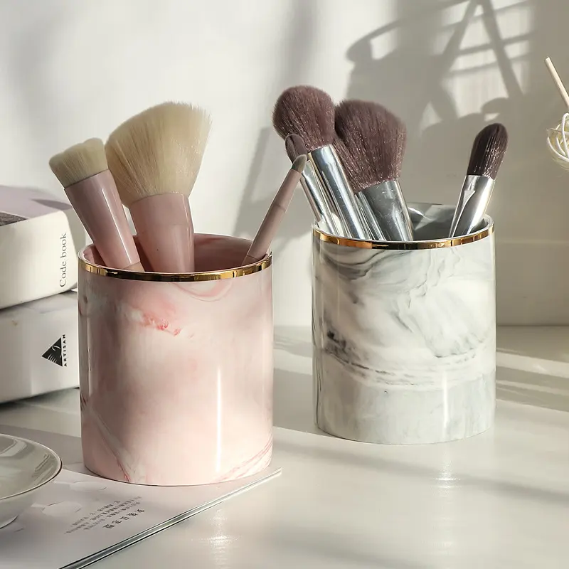 Marble Comb Storage Tube